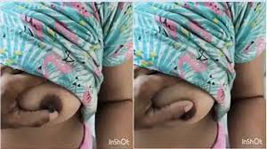 Today Exclusive- Desi Wife Boob Pressing by H: Indian Nipples Porn