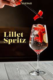 The Rose Lillet Spritz Cocktail Recipe Is The Perfect French Aperitif That Is Low Abv And Sessionable For An Aft Spritz Recipe Cocktail Drinks Alcoholic Spritz