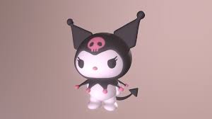 Tokisaki kurumi, date a live, front view, real people, art and craft. Kuromi Download Free 3d Model By Jiayingc Jiayingc A9a4883