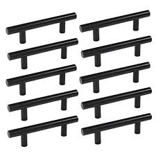 3 Inch Matte Black Cabinet Pulls Homdiy 3 Cabinet Handles Black Cabinet Pulls 10 Pack Hd201bk Kitchen Cabinet Hardware Black Cabine Cabinet Handles Black Cabinet Handles Cheap Kitchen Cabinets