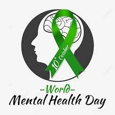 Gambar Elemen Siluet Otak Pita Hijau Hari Kesehatan Mental Sedunia Clipart Kesehatan Mental Pita Hijau Hari Kesehatan Png Transparan Clipart Dan File Psd Unt Dia Mundial Da Saude Fita Verde Dia