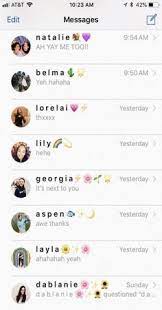 Just make every contact picture the same color and space out the persons name like this: 18 C O N T A C T S Ideas Phone Inspiration Iphone Organization Phone Organization