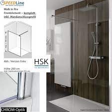 Tvs tvxl hsk hxl tc200 tc300 av520/600 tvs600 ah/hsk600 ah520 tch200/ 300 note: Hsk Walk In Pro 100x200 Cm 1 Frontelement Impulsbad