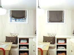 Whether you have a finished or unfinished basement decor, roman shades are the perfect choice when it comes to style, privacy, functionality, versatility, or flexibility and considered as the most familiar styles among the all custom window coverings. Basement Window Coverings With Curtains Blinds Shades Shutters Thermo Gears