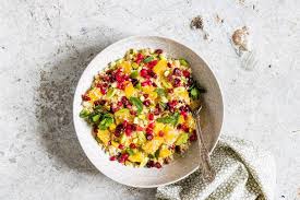 Bring to a gentle boil. Pistachio Pomegranate Couscous Salad Recipe Recipes From A Pantry