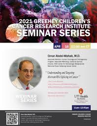 Sign in to receive recommendations (learn more. Greehey Ccri Zoominar Series Presents Omar Abdel Wahab Phd Sloan Kettering Greehey Children S Cancer Research Institute