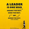 What is the good leadership. 3