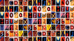 This Alphabet Is Made Entirely From Letters Found On
