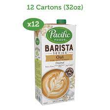 But oatly oatmilk is seriously delicious! Pacific Foods Oat Milk Barista Series Non Dairy Beverage 32 Oz 12 Pack Amazon Com Grocery Gourmet Food