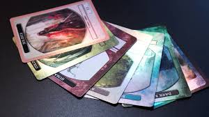 The hologram changes color with different viewing angles. Custom Holographic Cards Youtube