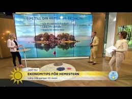 Basta Tipsen Infor Arets Hemester Kostar Att Vara Hemma Nyhetsmorgon Tv4 Youtube I 2020 Hemester Youtube Tips