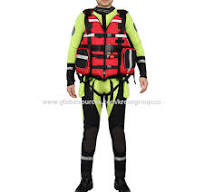 Vente en gros OEM ODM Gilets de sauvetage et équipements de sauvetage  aquatique pour eaux vives. Combinaison de sauvetage - KREVE001M-#4393