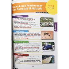(terdiri daripada sisa pepejal dan cecair) bahan organik. Konsep Sisa Domestik Geografi Tingkatan 1