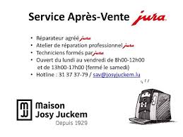 Servie Apres Vente Jura Installation Cuisine Jura Reparation