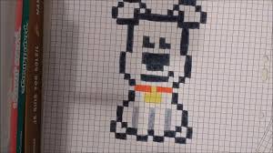 Explorez dessin pixel art facile et plus encore ! Tuto Pixelart 1 Petit Chien Cute Youtube