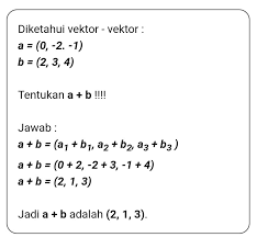Oct 27, 2016 · operasi aljabar pada vektor penjumlahan dan pengurangan vektor. Contoh Soal Penjumlahan Dan Pengurangan Vektor Mydiarymath