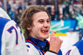 Jack Hughes scores golden goal with shattered smile: ‘I looked on the ice and saw my teeth’ - The Athletic
