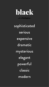 Black and white color psychology. Pin By Kathy Winebrenner Glynn On Black White Color Psychology Color Meanings Psychology