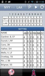 Mlb Box Score Widget For Android Apk Download