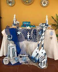 Decorazioni, buffet, ambientazione dedicati al mare e all'oceano. Addobbo Tavolo Battesimo Tema Mare Colettabomboniere Reggiocalabria Rc Addobbocompleanno Addobbotavolo Addobbo18 Addobbodiciottesimo Tavolo18 18 18anni 18anni Diciottesimo Temamare Mare Pesci Bomboniere Stellamarina