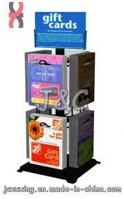 Coffee shops, grocery stores, convenience stores, toy stores and hardware stores, just to name a few, carry these gifts. China Counter Spinner Gift Card Display Rack 8 Facing D1008 China Countertop Display And Counter Display Price