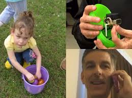 Hero dad invented Easter egg hunt for his blind daughter