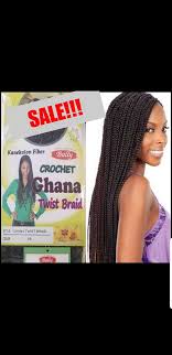 The staff at elom's brings a wealth of experience and introduces innovative new styles and techniques to make. Crochet Braid Hair Ghana Twist Braid 10pkgs Brand New For Sale In Keller Tx Offerup