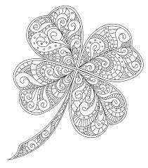 20 Free Printable St Patrick S Day Coloring Pages Featuring Rainbows Shamrocks Leprechauns 4 Leaf Clove Free Coloring Pages Celtic Coloring Coloring Pages