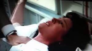 Sigourney Weaver gets a chestburster in the 1986 film, Aliens - YouTube
