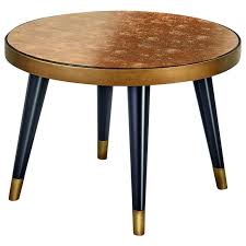 Use these pipe legs for coffee tables, tv stands and end tables. Side Table Legs Lacquered Wood Metal Feet Caps Distressed Finish Top In Vetrite For Sale At 1stdibs