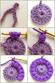 Sunburst Granny Square Pattern Orgu Tig Desenleri Tig Motifleri