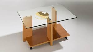 Bei idealo.de günstige preise für couchtisch glas mit kernbuche vergleichen. Couchtisch Mareike 90x70 Cm Rollen Buche Dekor Glas