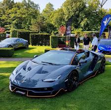 Lamborghini Centenario Roadster Painted In Grigio Telesto W Accents Painted In Arancio Photo Taken By P1mkk On Instagram