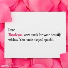 Thanksgiving quotes for anniversary wishes. Thank You For Wishes With Name