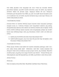 Sektor makanan mempengaruhi industri pelancongan di malaysia. Doc Ciri Ciri Soal Selidik Tahvamani Devi Academia Edu