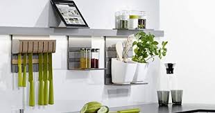 Gedotec Linero Mosaiq Starterset Mini Kuchenreling Set Relingsystem Titan Grau Reling Set Mit 600 Mm Profille Idei Domashnego Dekora Dizajn Kuhon Interer