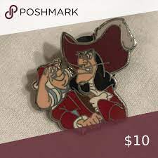 Disney Captain Hook And Mr Smee Pin Disney Accessories Captain Hook Captain