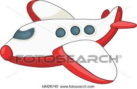 Cartoon Airplane Clip Art K8426749 Cartoon Airplane Airplane Vector Airplane Coloring Pages