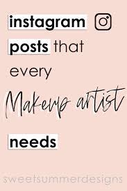 Makeup Artist Instagram Post Templates Makeup Instagram Etsy Makeup Artist Quotes Makeup Artist Instagram Makeup Quotes