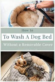 How To Wash A Dog Bed Dog Bed Dog Beds Homemade Big Dog Beds