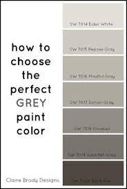 How To Choose The Perfect Grey Paint Color Claire Brody Malfarben Wandfarbe Farbtone Aussenfarben