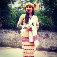 Pin By Monika Borgohain On Tai Ahom Traditional Dress Traditional Dresses Tai Pencil Skirt