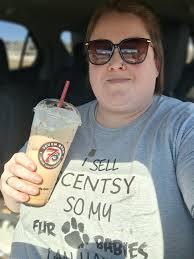 tried new coffee with coconut and caramel drizzle