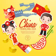 Using chinese tv shows and cartoons for kids to help learn chinese. China Travel Cartoon Template Vector Free Download