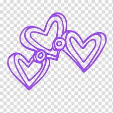 Recursos Para Psc Drawing Of Three Purple Hearts Transparent Background Png Clipart Transparent Background Clip Art Free Clip Art