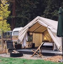 Airstream Camping And Glamping Photo Gallery Autocamp Luxury Glamping Tent Luxury Tents