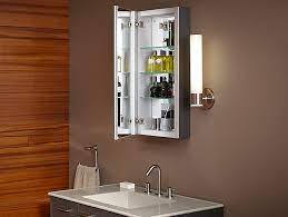The kohler aluminum recessed medicine cabinet is one of the best choices in this category, as it features a sleek and durable. K 99000 Verdera Medicine Cabinet With Mirrored Door Kohler