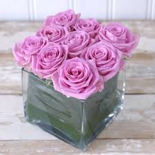 Aqua Rose Cube Jpg 400 400 Same Day Flower Delivery Flower Arrangements Flowers