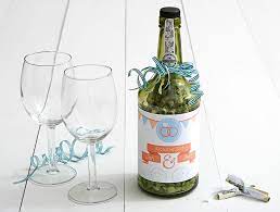 First, clean and dry the bottle, then fill it with rolled dollar bills. Wedding Diy 7 Creative Ways To Gift Cash Shari S Berries Blog Creative Money Gifts Money Gift Wedding Gift Money