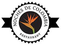 Bienvenido a colombia bandera del país logotipo de la tarjeta de diseño del cartel. Home Noches De Colombia Noches De Colombia Restaurant